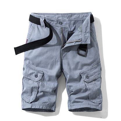 Pantalón corto deportivo hombre con cinturón ajustable