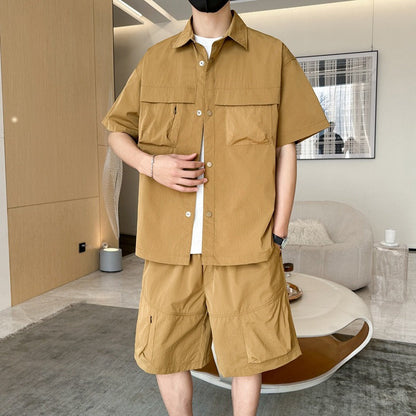 Pantalones verano hombre con bolsillos prácticos casual