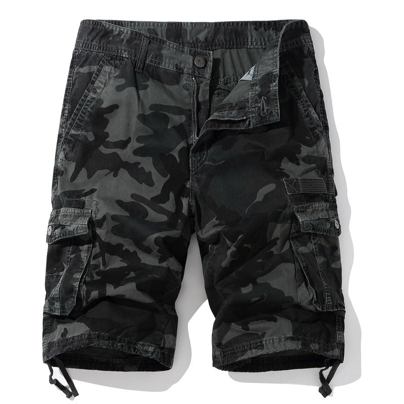 Pantalón corto militar estilo army para hombre