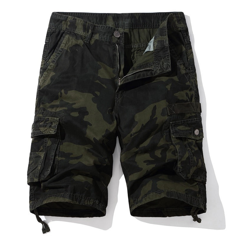 Pantalón corto militar estilo army para hombre
