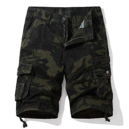 Pantalón corto militar estilo army para hombre