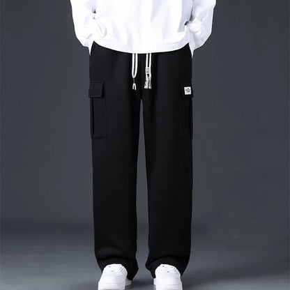 Pantalón cómodo hombre amplio