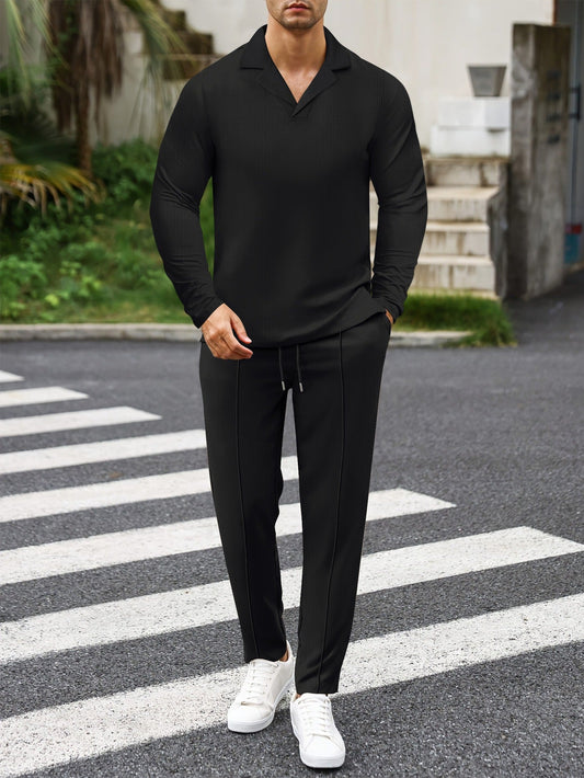 Conjunto Deportivo Hombre Slim Fit Manga Larga - Vestiria