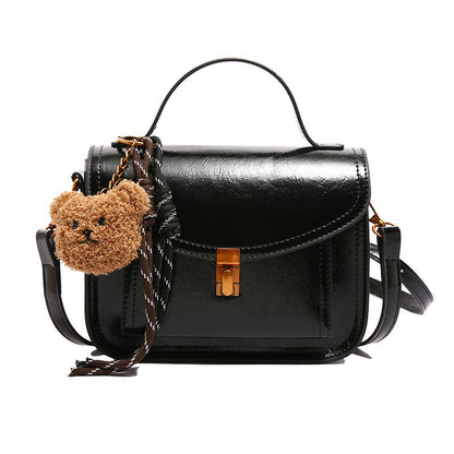 Bolso bandolera mujer cuero sintético estilo urbano