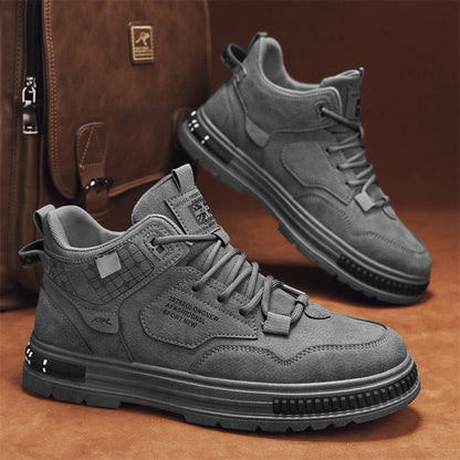 Zapatillas deportivas tobilleras hombre transpirables