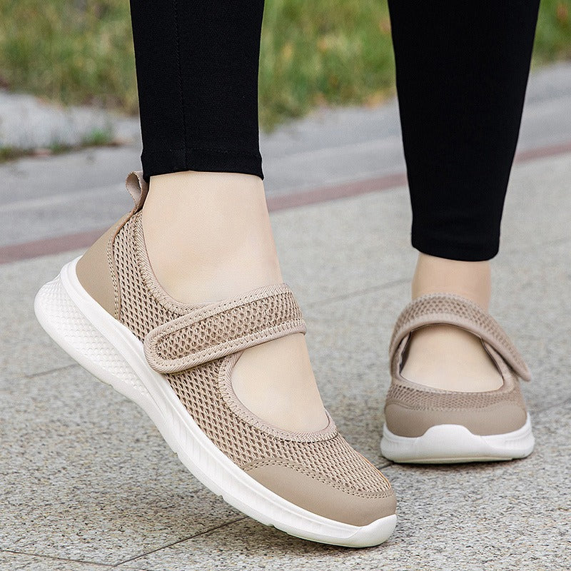 Zapatillas deportivas mujer transpirables con cierre rápido - Vestiria
