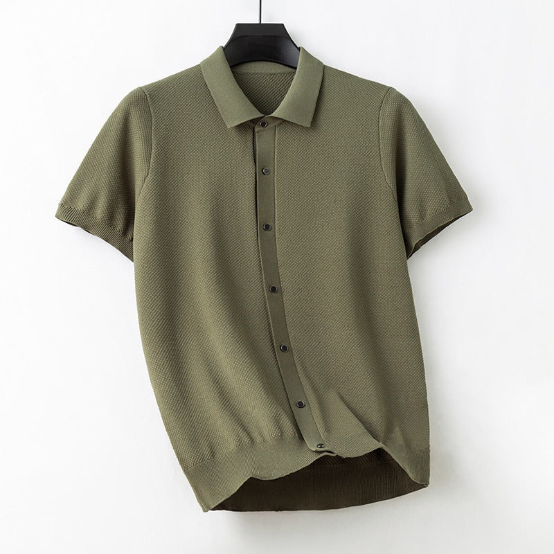 Camisa Hombre Manga Corta Ligera