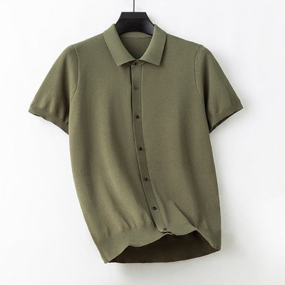 Camisa Hombre Manga Corta Ligera