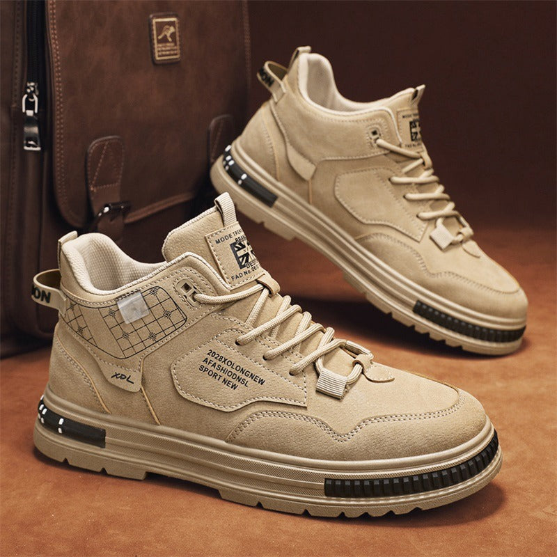 Zapatillas deportivas tobilleras hombre transpirables - Vestiria