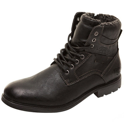 Botas Hombre Cuero Tobilleras Resistentes Estilo Urbano