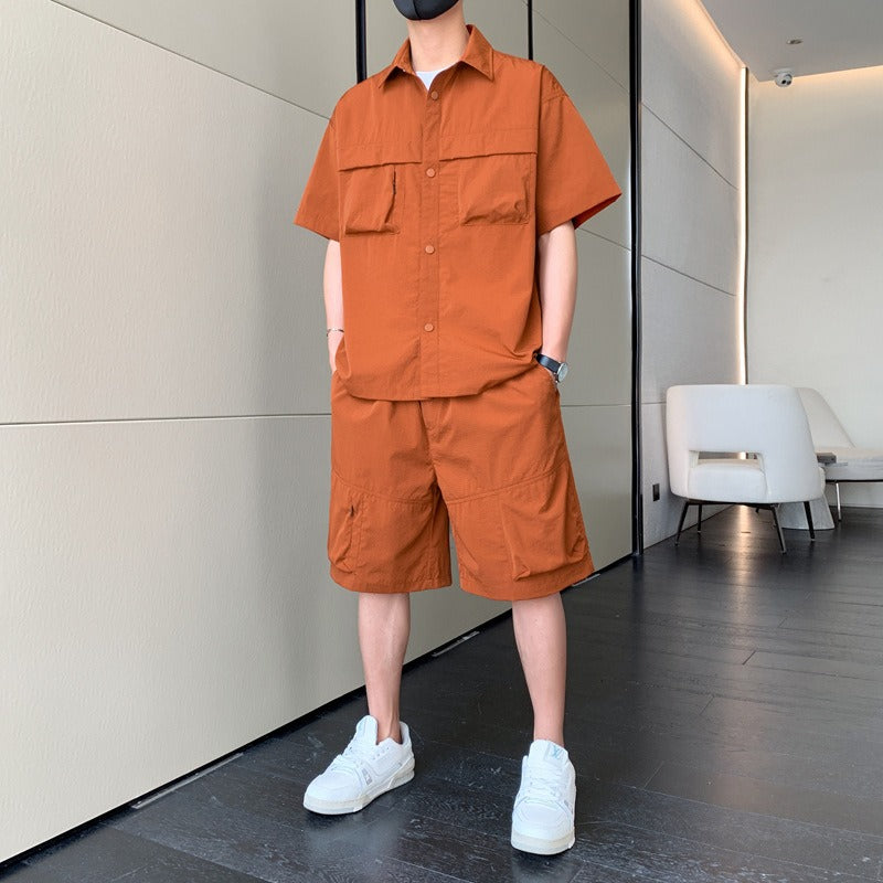Pantalones verano hombre con bolsillos prácticos casual