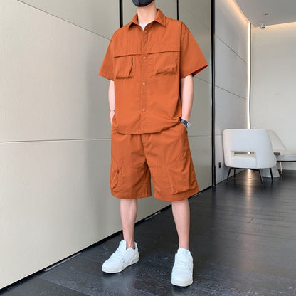 Pantalones verano hombre con bolsillos prácticos casual