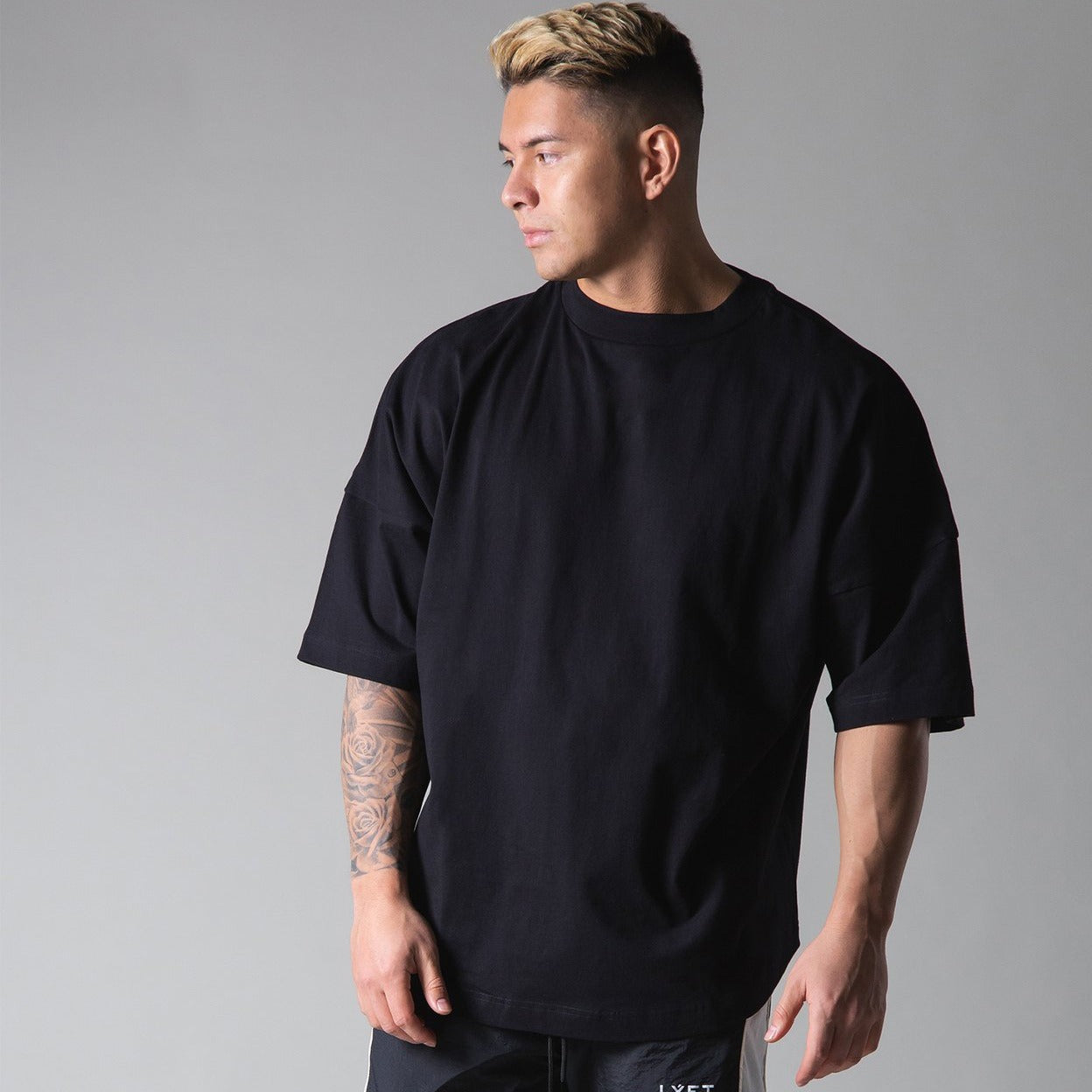Camiseta Hombre Algodón Manga Corta Relajada