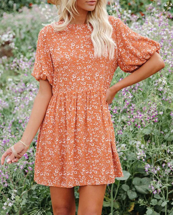 Vestido Mini Florales Verano