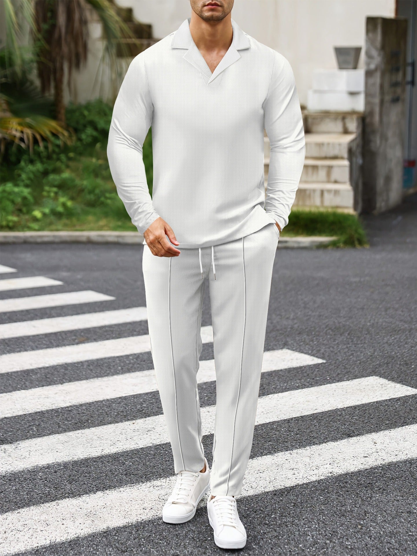 Conjunto Deportivo Hombre Slim Fit Manga Larga