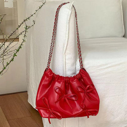Bolso de Hombro Cuero Estilo Boho Chic