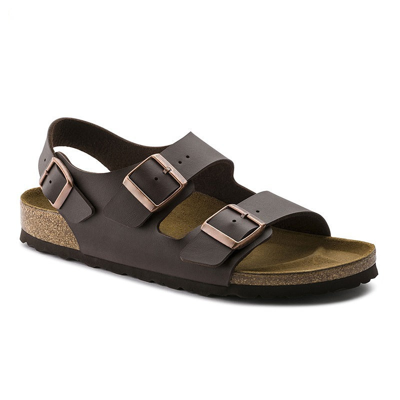 Sandalias Hombre Transpirables Confort Triple Suela - Vestiria