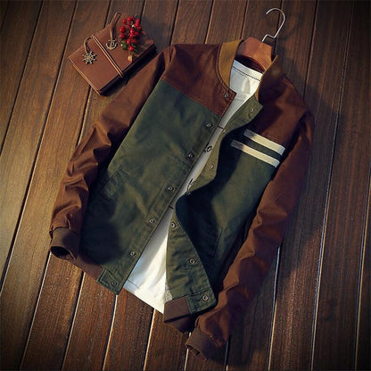 Chaqueta Hombre Deportiva Bicolor