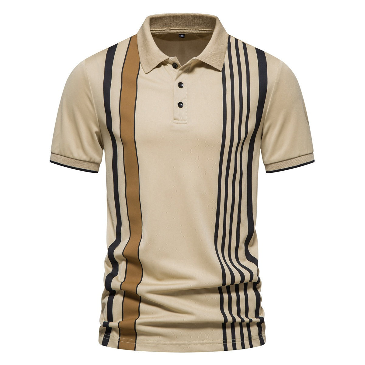 Camisa Polo Hombre Algodón Rayas Clásico
