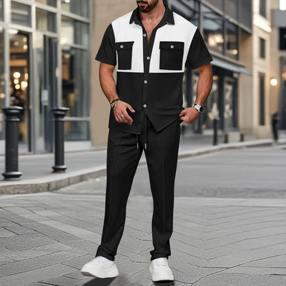 Polo y pantalón deportivo hombre estilo casual - Vestiria