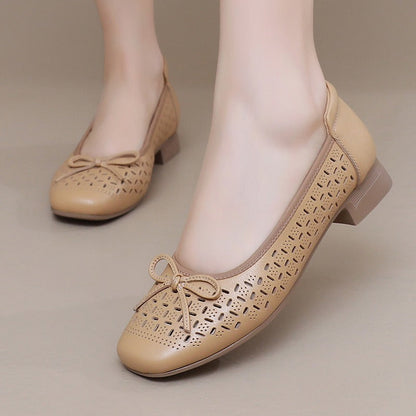 Zapatillas deportivas mujer transpirables con lazo - Vestiria