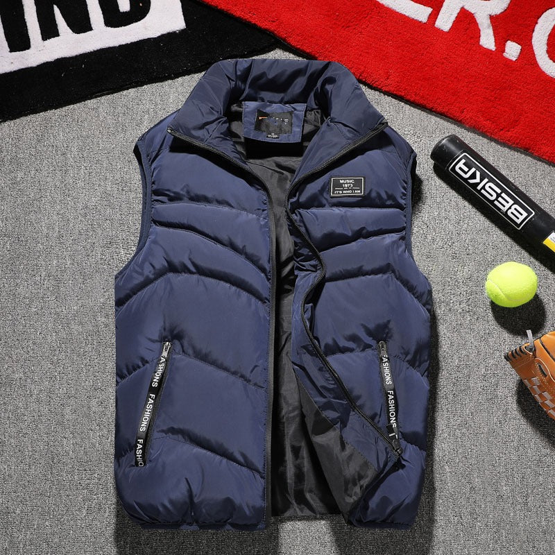 Chaleco Acolchado Hombre Ligero Urbano Moderno