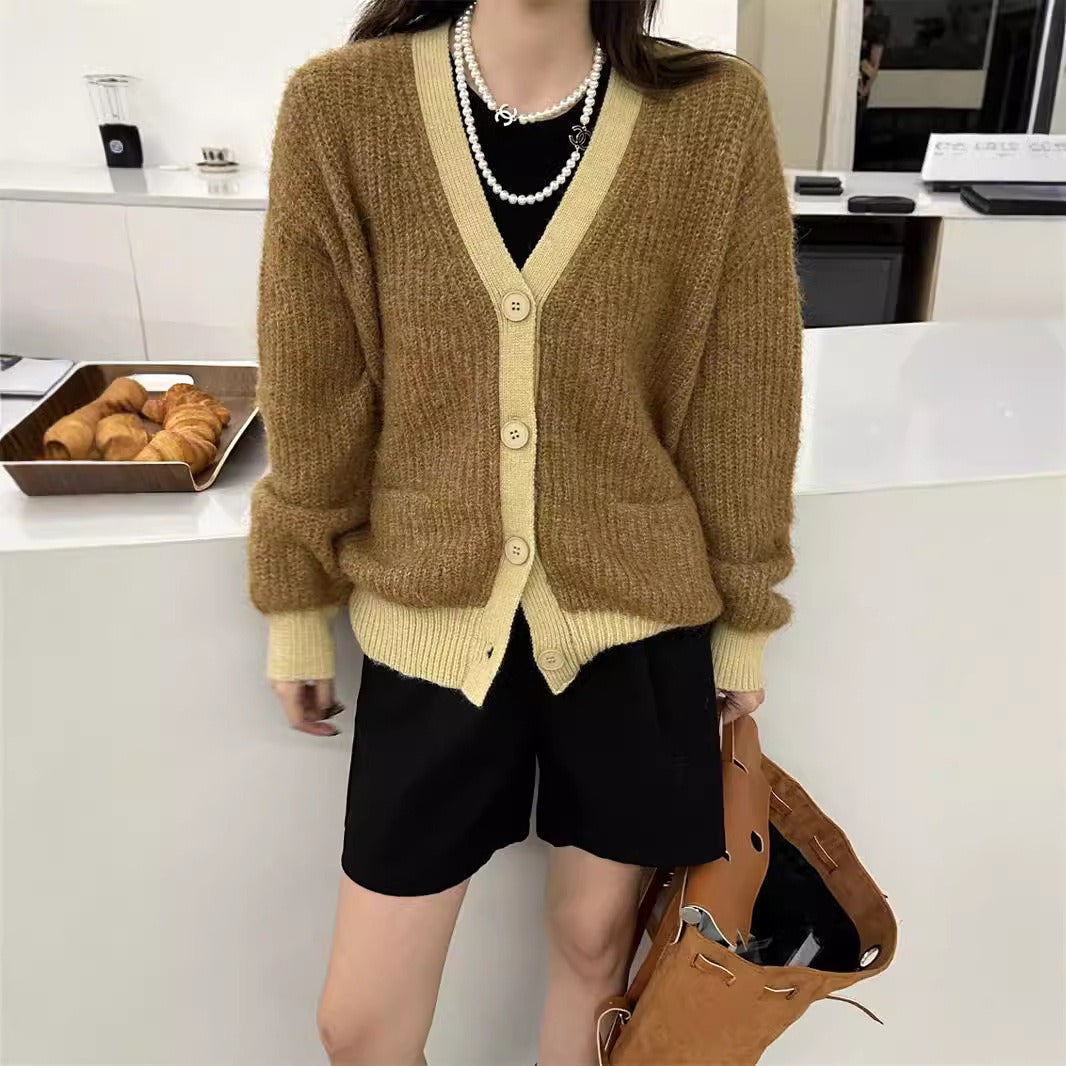 Cárdigan Mujer Tejido Suave y Cómodo