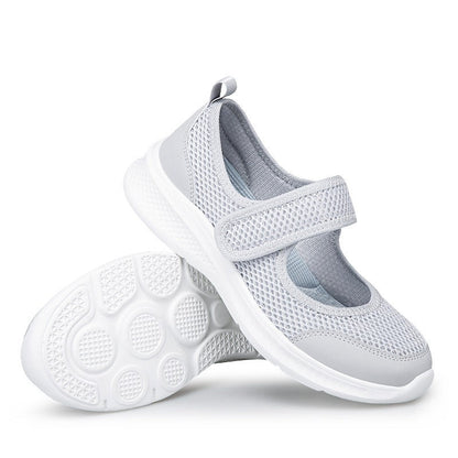 Zapatillas deportivas mujer transpirables con cierre rápido
