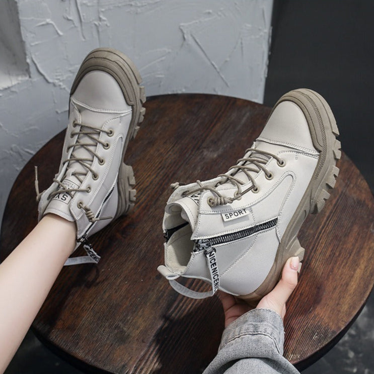 Botas Urbanas Cremallera Lateral Estilo Elian