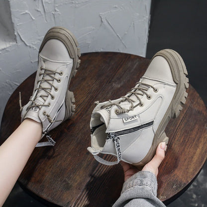 Botas Urbanas Cremallera Lateral Estilo Elian