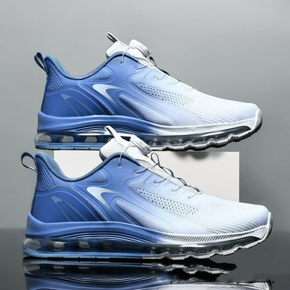 Zapatillas deportivas hombre con aire y colores gradientes
