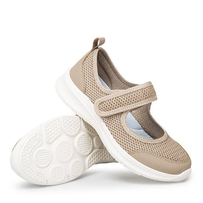 Zapatillas deportivas mujer transpirables con cierre rápido