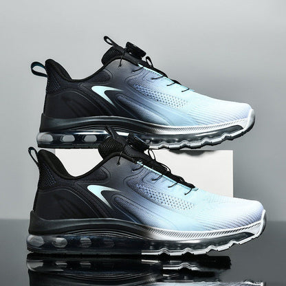 Zapatillas deportivas hombre con aire y colores gradientes