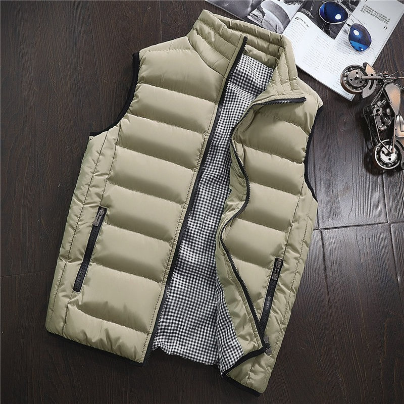 Chaleco Acolchado Hombre Ligero Urbano Moderno