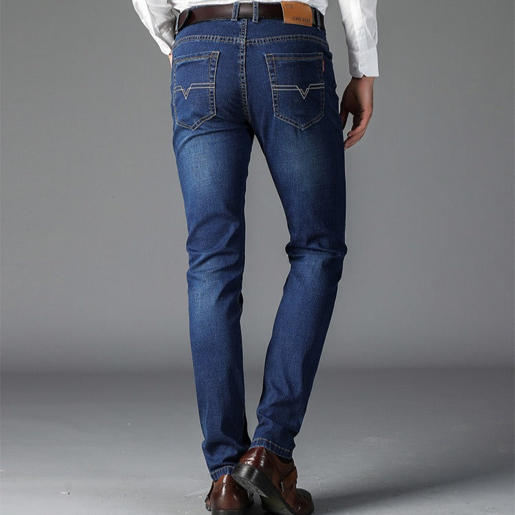 Pantalones vaqueros elásticos ajustados hombre - Vestiria