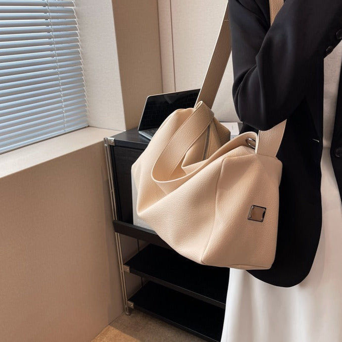 Bolso Bandolera Mujer Gran Capacidad Piel Sintética