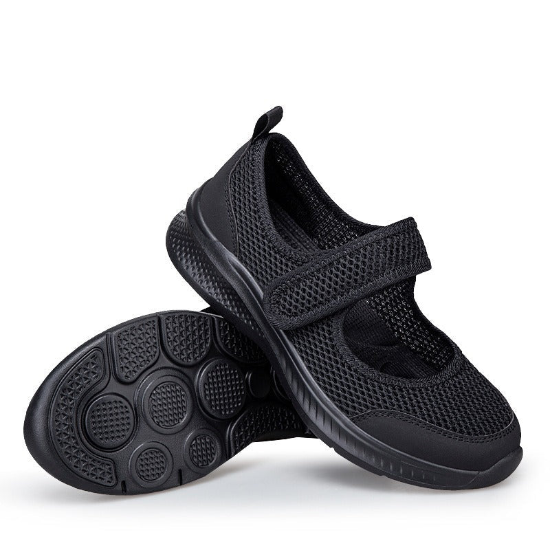 Zapatillas deportivas mujer transpirables con cierre rápido