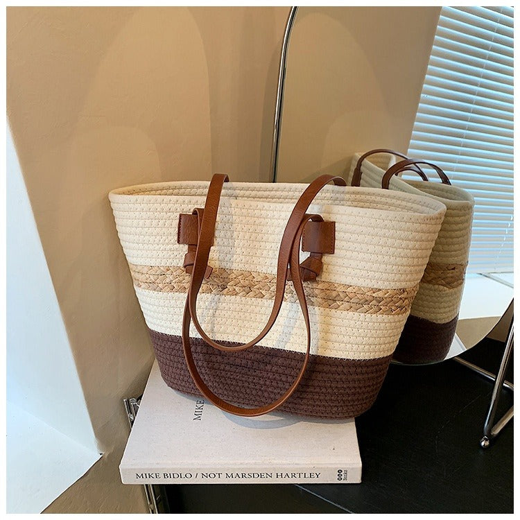 Bolso de verano tejido para mujer