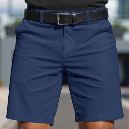 Pantalones cortos deportivos elásticos ajustados hombre