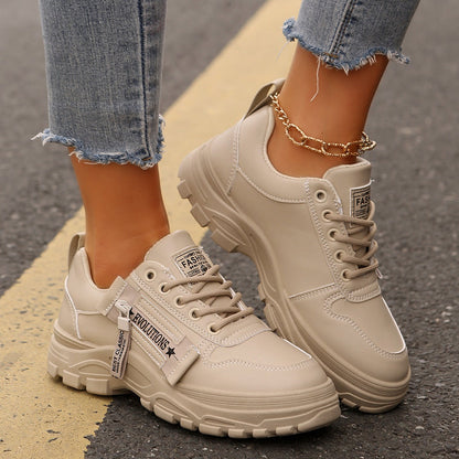 Zapatillas Mujer Cuero Sintético Comodas - Vestiria