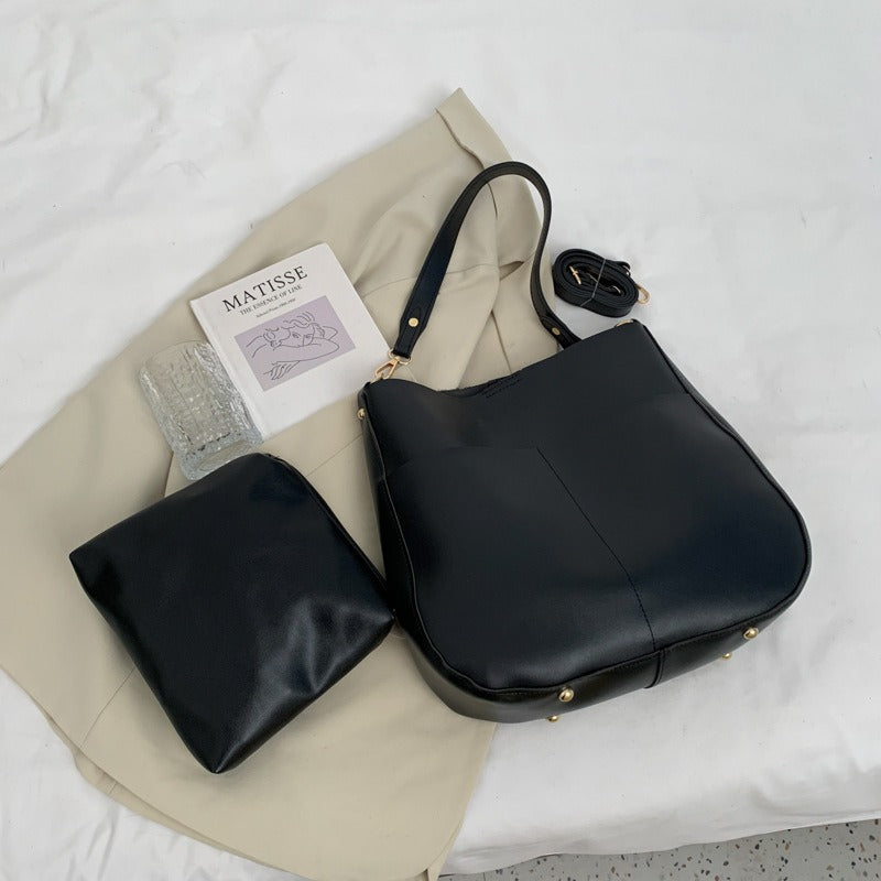 Bolso Bandolera Mujer Piel Imitación Elegante