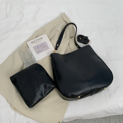 Bolso Bandolera Mujer Piel Imitación Elegante