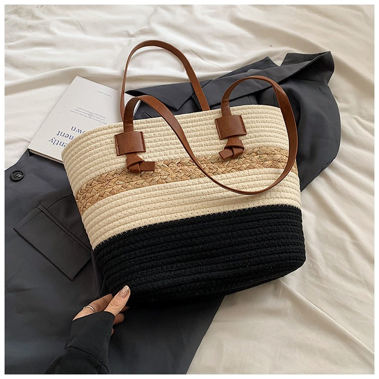 Bolso de verano tejido para mujer - Vestiria