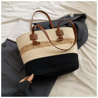 Bolso de verano tejido para mujer - Vestiria