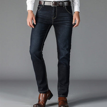 Pantalones vaqueros elásticos ajustados hombre