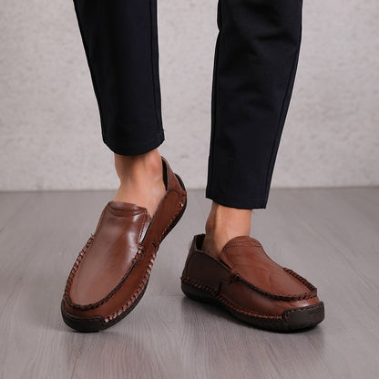 Zapatos hombre piel sintética mano casual - Vestiria