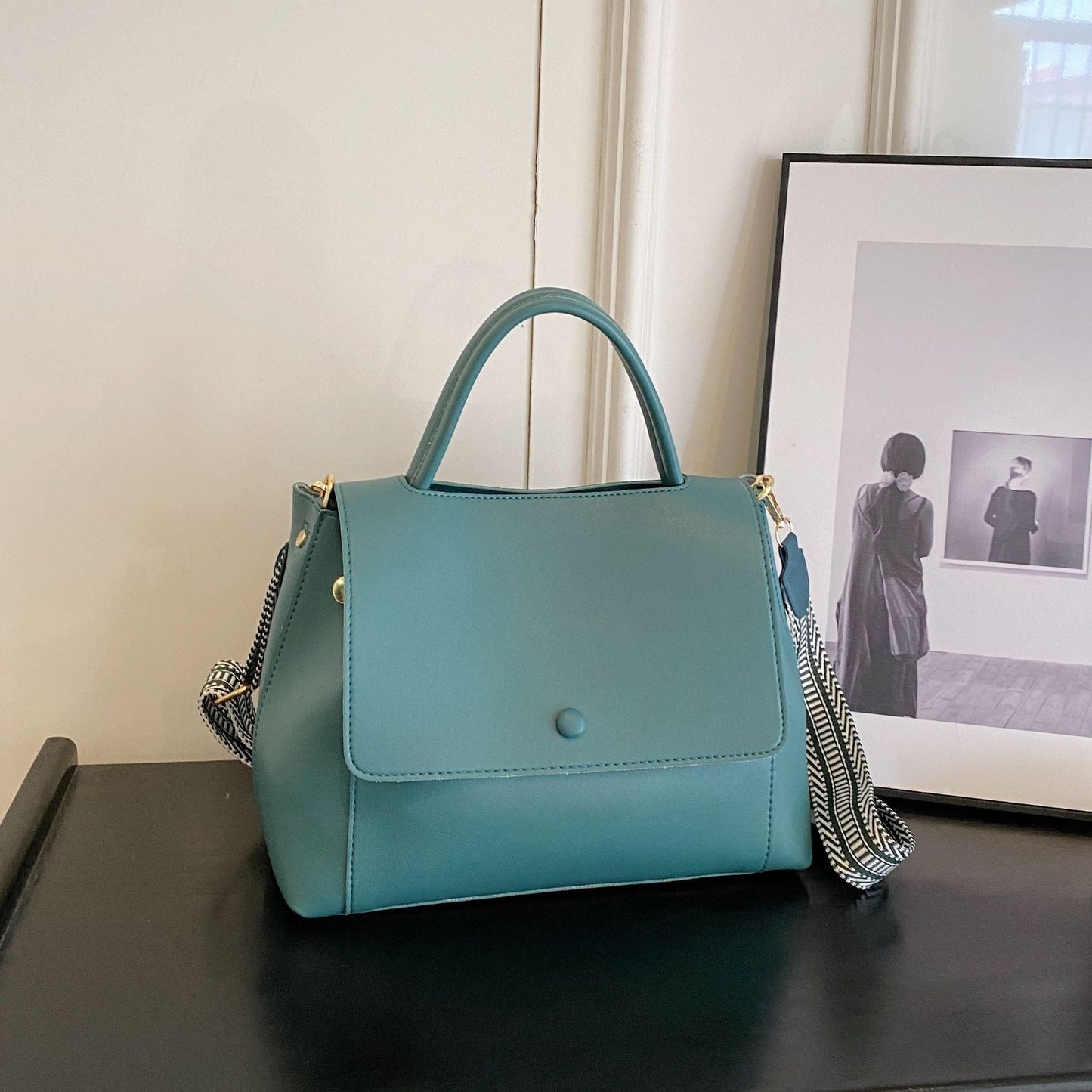 Bolso Bandolera Mujer Piel Imitación Estructurado - Vestiria