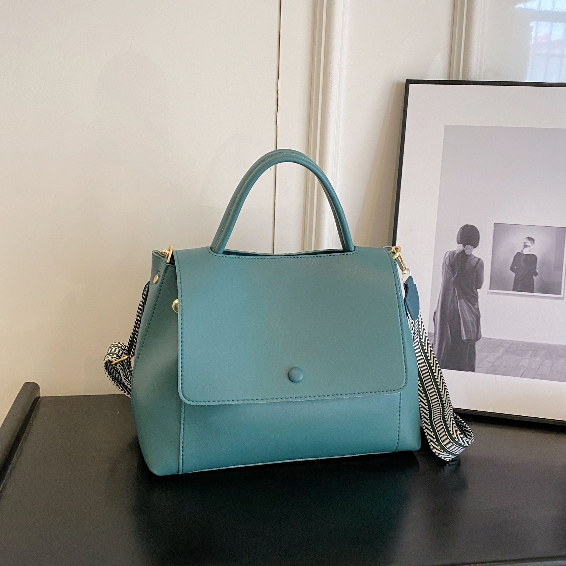 Bolso Bandolera Mujer Piel Imitación Estructurado - Vestiria
