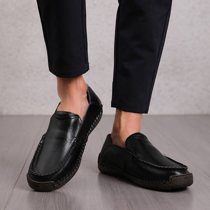 Zapatos hombre piel sintética mano casual
