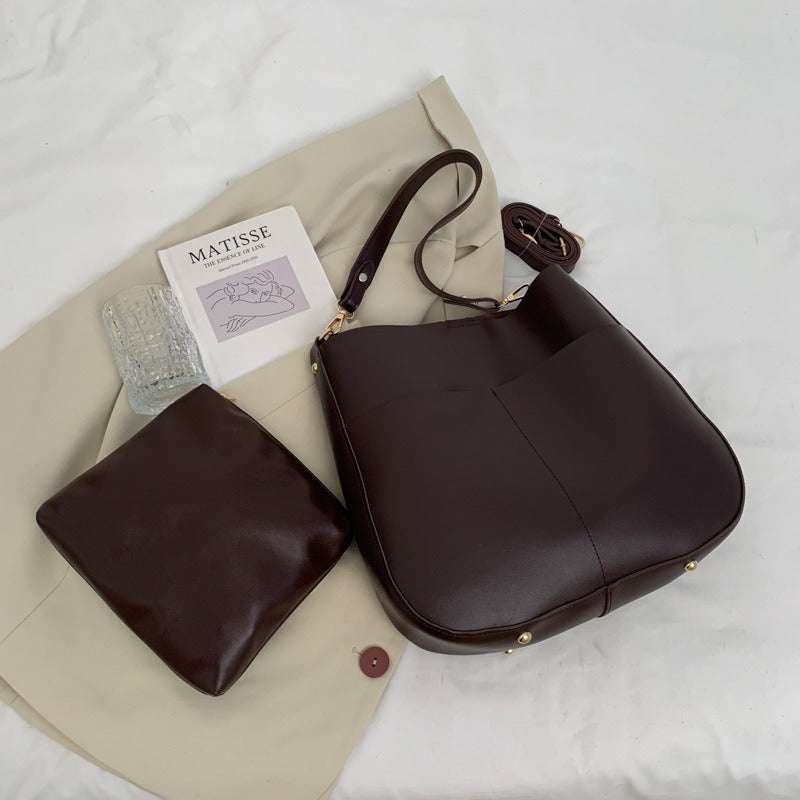 Bolso Bandolera Mujer Piel Imitación Elegante